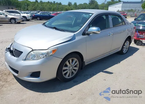 2009 Toyota Corolla Le z USA, uszkodzony, nr VIN 2T1BU40E39C041306